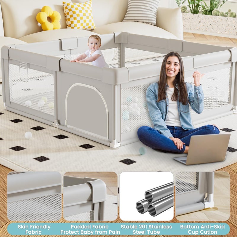 Hiaksedt Baby Playpen for Indoor & Outdoor - Image 5